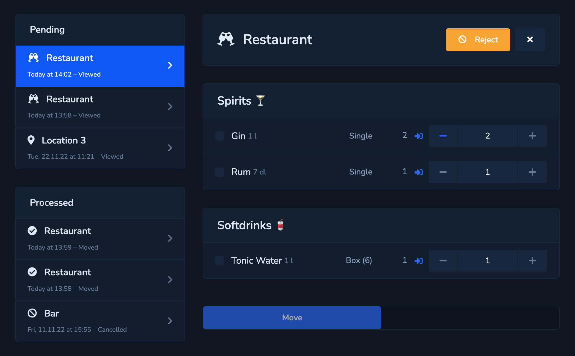 YBM Transfer: Handle orders and returns digitally.